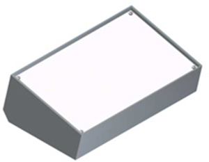 Die-cast aluminum enclosure, (L x W x H) 216 x 77.7 x 130 mm, gray, 363.8 GRAU