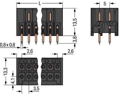 713-1418 WAGO PCB Connection Systems Image 2