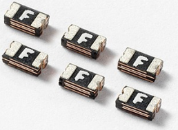 PTC fuse, self-resetting, SMD 0603, 6 V (DC), 50 A, 1.8 A (trip), 1 A (hold), 0603L100SLYR