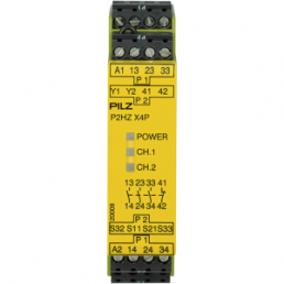 Monitoring relays, safety switching device, 3 Form A (N/O) + 1 Form B (N/C), 5 A, 24 V (DC), 777355