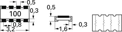 YC164-JR-07680RL Yageo Resistor Networks
