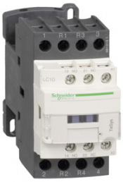 Power contactor, 4 pole, 25 A, 2 Form A (N/O) + 2 Form B (N/C), coil 72 VDC, spring-clamp connection, LC1D1286SLS207