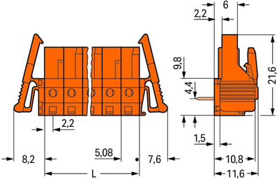 232-284/039-000 WAGO PCB Connection Systems Image 2