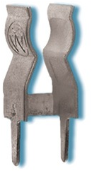 Fuse holder clip, 5 mm, 6.3 A, 250 V, PCB mounting, 52100001009