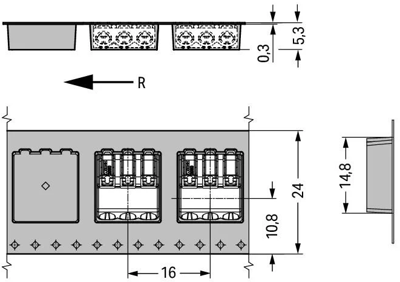 2060-453/998-404 WAGO PCB Terminal Blocks Image 3
