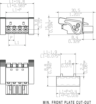 1015680000 Weidmüller PCB Connection Systems Image 3