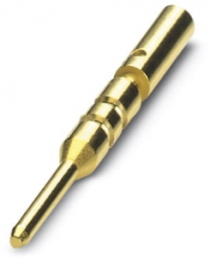 Pin contact, 0.34-0.5 mm², AWG 22-20, crimp connection, gold-plated, 1621575