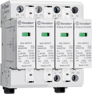 7P.45.8.275.1020 Finder Overvoltage Protection