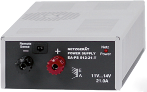 Fixed voltage power supply, 11 bis 14 VDC, outputs: 1 (21 A), 300 W, 90-264 VAC, EA-PS-512-21T