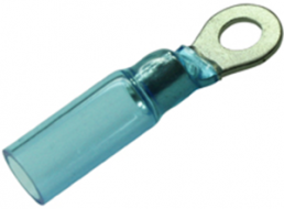 Insulated ring cable lug, 1.5-2.5 mm², AWG 16 to 14, 5 mm, M5, blue