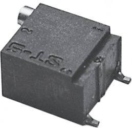 Cermet trimmer potentiometer, 11 turns, 10 kΩ, 0.25 W, SMD, lateral, ST-5EMP-103-10K OHM