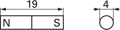 ALNICO500 4X19 Standex Electronics Permanent Solenoids Image 3