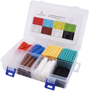 Heat shrink tubing kit 3:1, colorful, 350 pieces, 1807CA007
