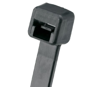 Cable tie, releasable, nylon, (L x W) 142 x 3.6 mm, bundle-Ø 1.5 to 35 mm, black, UV resistant, -60 to 115 °C