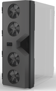 RackChiller Rear Door Cooler, Active, Air-LiquidHeat Exchanger, Fans, 2000H 800W