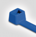 Cable tie internally serrated, Polyamide, (L x W) 101.6 x 2.45 mm, bundle-Ø 1.5 to 22 mm, blue, -40 to 85 °C