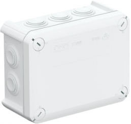 Cable junction box, 10xM25, 10 mm², light gray