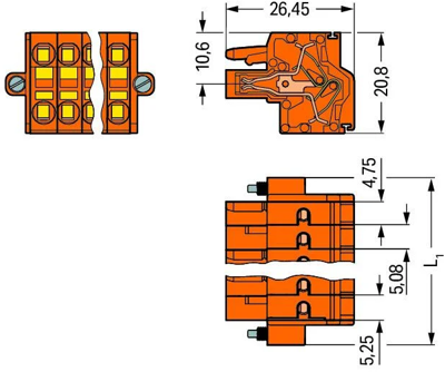 231-2302/107-000 WAGO PCB Connection Systems Image 2