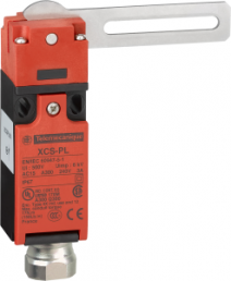 Switch, 2 pole, 1 Form A (N/O) + 1 Form B (N/C), Straight lever, screw connection, IP67, XCSPL563