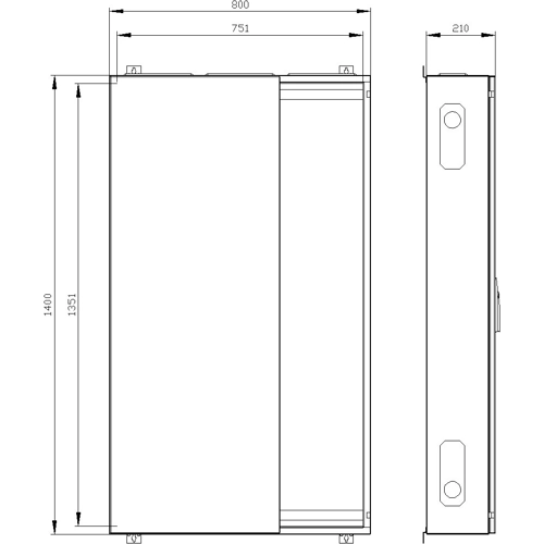 8GK1112-7KK32 Siemens Switch Cabinets, server cabinets Image 2