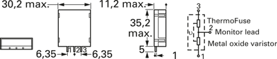 B72225T4421K101 TDK (EPCOS) Varistors Image 2