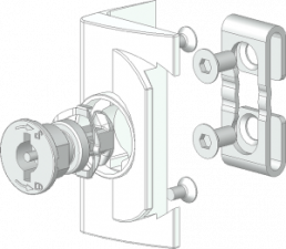 SIVACON S4 double-bit lock