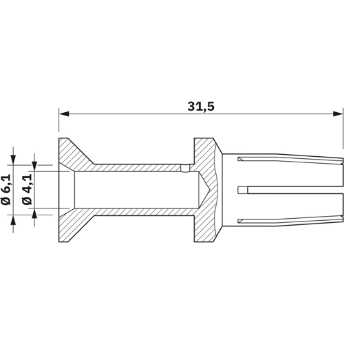1556213 Phoenix Contact Crimp Contacts Image 2