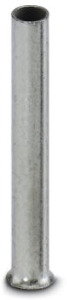 Uninsulated Wire end ferrule, 1.5 mm², 15 mm long, silver, 3202591