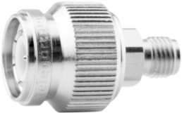 Coaxial adapter, 50 Ω, TNC plug to SMA socket, straight, 100023871