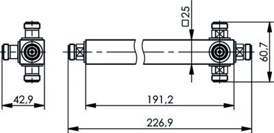 100024292 Telegärtner Antenna components, switches, attenuators Image 2