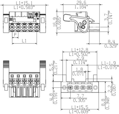1956600000 Weidmüller PCB Connection Systems Image 3