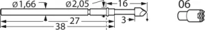 F78606B450G150 Feinmetall Contact Probes