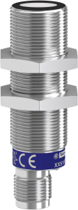 Ultrasonic sensor cylindrical M18 - Sn=1m - analog 0-10V - SYNC - connector M12