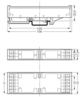 288-621 WAGO Accessories for Enclosures Image 2