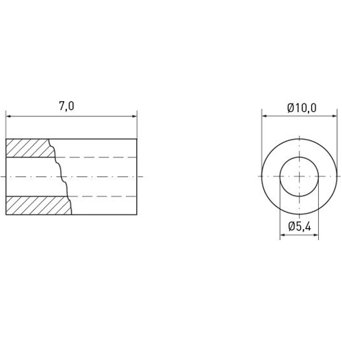 005.55.073 Ettinger Spacer Bolts Image 2