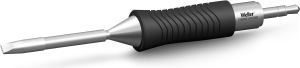 Soldering tip, Chisel shaped, Ø 4 mm, (T x L x W) 0.9 x 17.5 x 3.2 mm, RTM 032 S MS