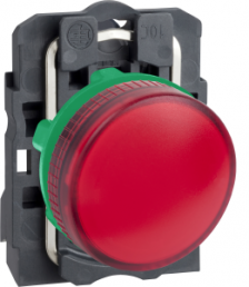 Signal light, waistband round, red, mounting Ø 22 mm, XB5AV64