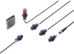 Diffuse mode sensor, 0.1 m, NPN, 12-24 VDC, M12-connector, IP67, CY-121B-Z