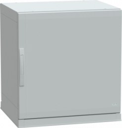 Control cabinet, (H x W x D) 750 x 750 x 620 mm, IP54, polyester, light gray, NSYPLAZ776G
