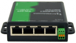 Ethernet switch, unmanaged, 8 ports, 100 Mbit/s, 5-30 VDC, SW-008