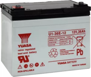 REC36-12 Yuasa Lead-Acid Batteries, Lithium-Ion Batteries