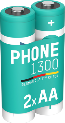 5030802 Ansmann Round Cell Batteries, 9V Block Batteries Image 1