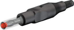4 mm plug, screw connection, 2.5 mm², black, 22.2653-21