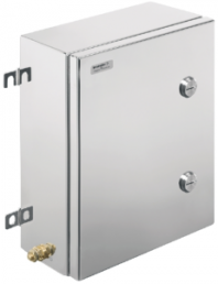 Stainless steel enclosure, (L x W x H) 150 x 260 x 350 mm, silver (RAL 7035), IP66, 1200110000