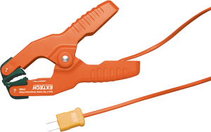 Pipe clamp temperature probe, -20 to 93 °C, Thermocouple type K, TP200