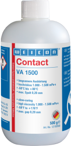 Cyanoacrylate adhesive 500 g bottle, WEICON CONTACT VA 1500 500 G