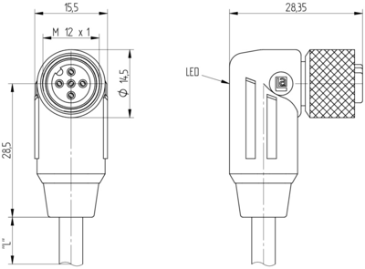 109386 Lumberg Automation Sensor-Actuator Cables Image 3