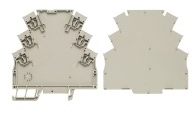 Polyamide DIN rail enclosure, (L x W x H) 92 x 6.1 x 97.8 mm, gray, IP20, 1925760000