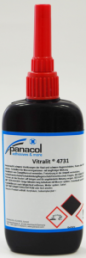 Cyanoacrylate adhesive 100 g bottle, Panacol VITRALIT 4731 100 G