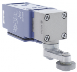 Switch, 2 pole, 1 Form A (N/O) + 1 Form B (N/C), roller lever, screw connection, IP66, XCKJ10513D